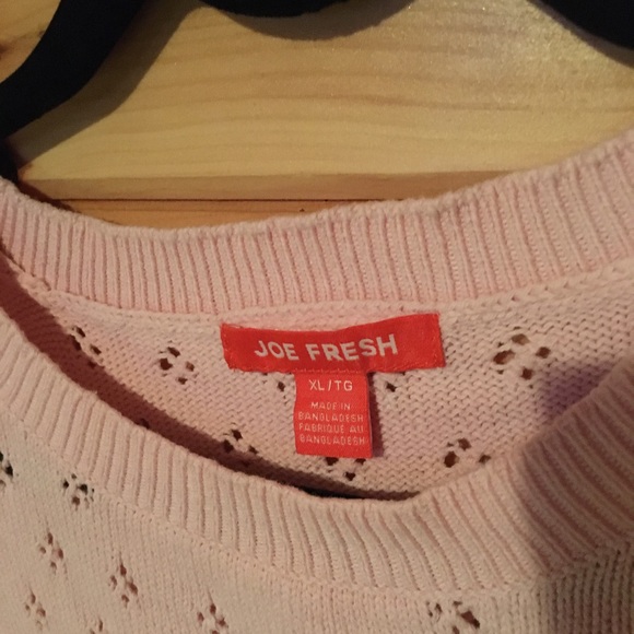 Pink short sleeved sweater - Picture 2 of 2